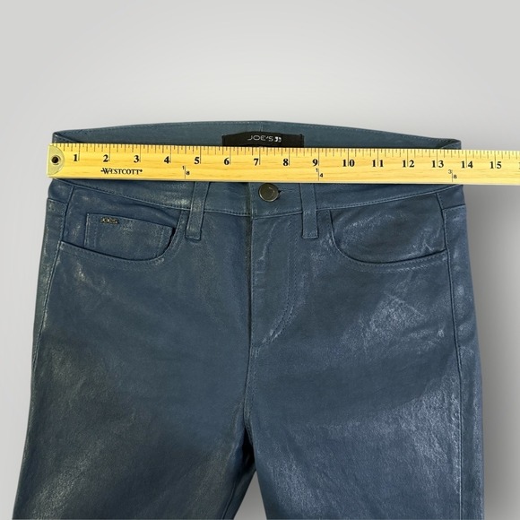 JOES JEANS Womens Indigo Skinny  Lamb Leather Pants Size 27 Style H6565252 - Picture 11 of 13